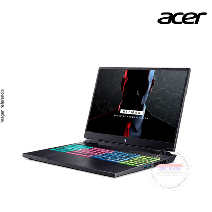 Laptop ACER Nitro 17, Ryzen 7-7735HS, RAM 32GB DDR5, SSD 1TB, Video RTX4070 8GB, 16″ FHD 165Hz, Teclado en Inglés, Windows 11.