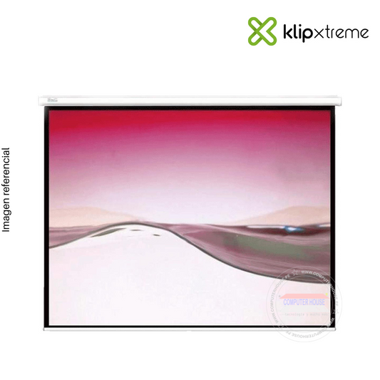 Ecran KLIPXTREME KPS-303 de Pared y Techo, tamaño 100", para proyector.