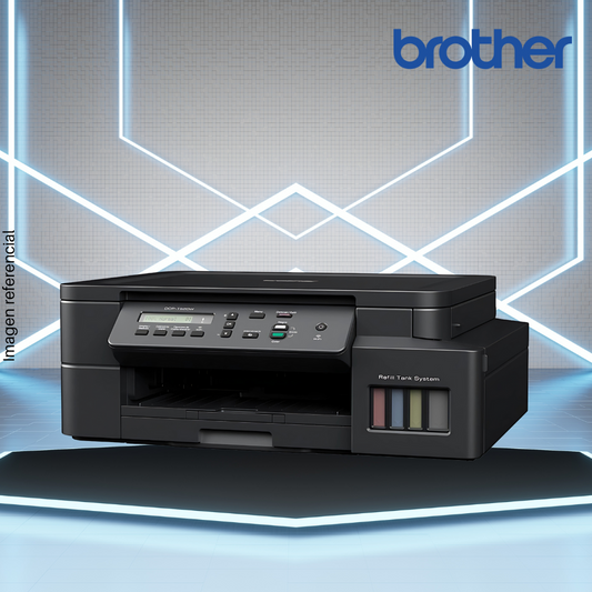 Impresora de tanque de tinta BROTHER DCP-T520W, A4, Multifuncional (imprime, copia y escanea), USB/Wi-Fi.