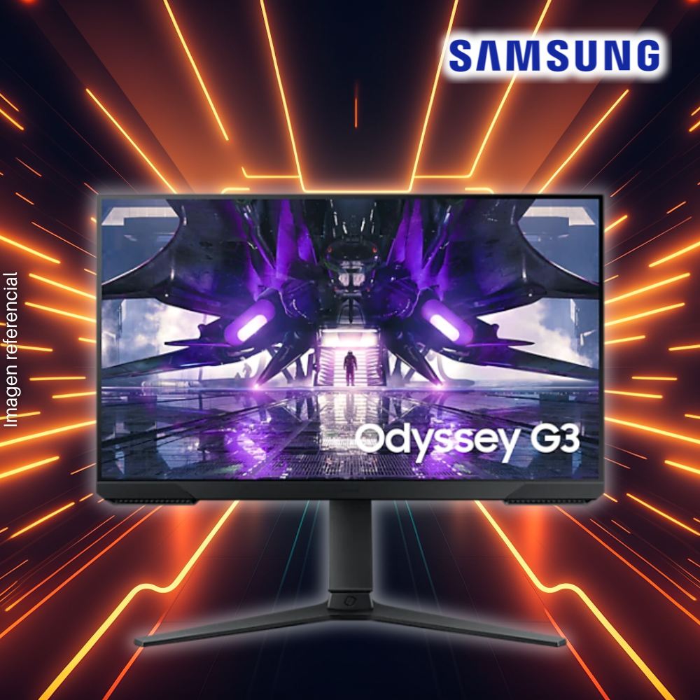 Monitor SAMSUNG 27" Odyssey G3, 1920x1080, FHD, Gamer .