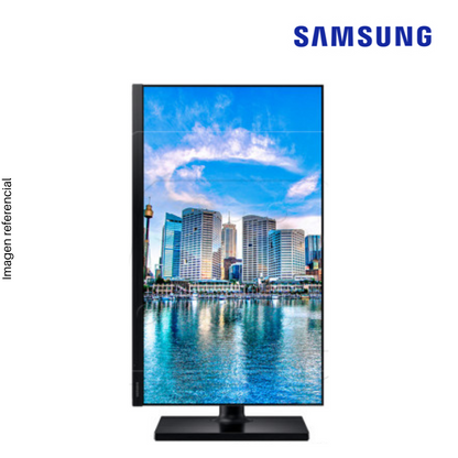 Monitor SAMSUNG 24" LF24T452FQNXGO, IPS, 75Hz, 5MS, FHD/(1920x1080), LCD, LED, Plana, HDMIx2/DP/Auriculares