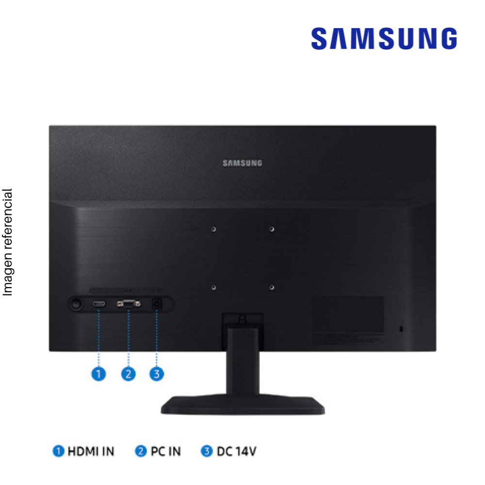 Monitor SAMSUNG 22" LS22A336NHNXZA/LS22A333NHNXZA, FHD 1920x1080, HDMI / VGA, 60HZ, 5 MS.