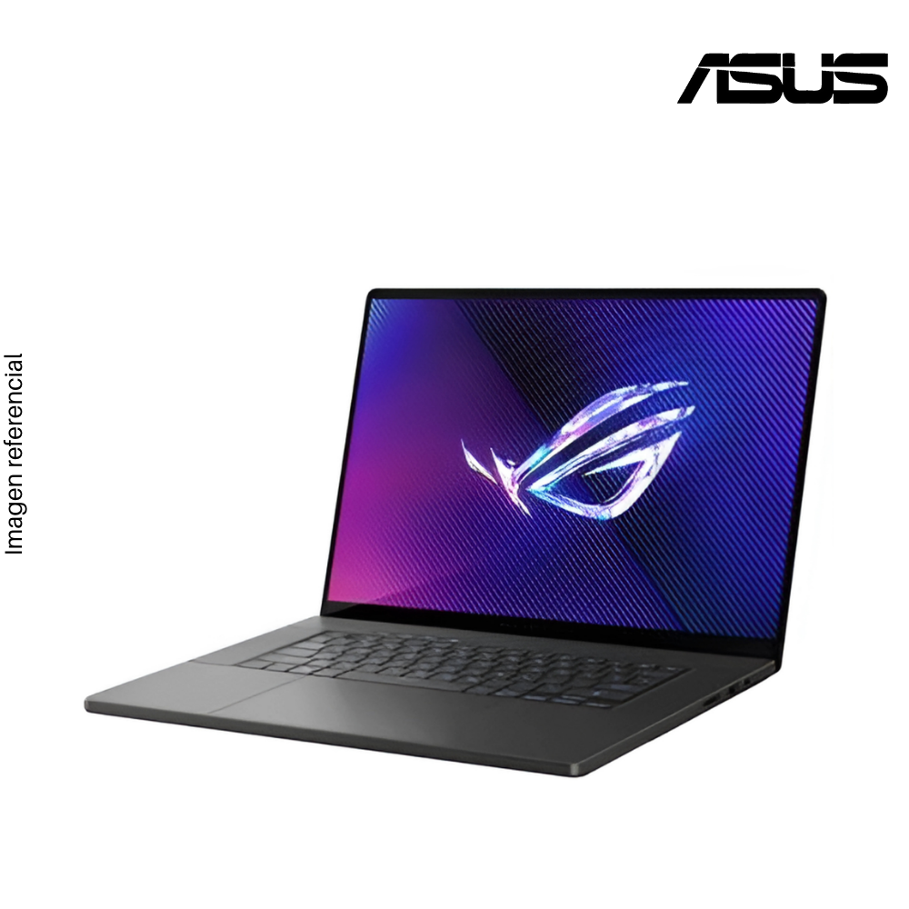 Laptop ASUS Rog Zephyrus GU605MI, Core Ultra i9-185H, RAM 16GB DDR5, SSD 1TB, Video RTX4070 8GB, 16" WQXGA 240Hz, Teclado en Inglés, Windows 11.