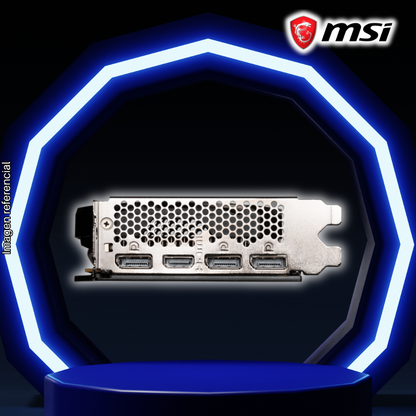 Tarjeta de Video MSI RTX4060 8G, GDDR6, Ventus 2X Black OC, Nvidia Geforce, HDMI/ DisplayPort.