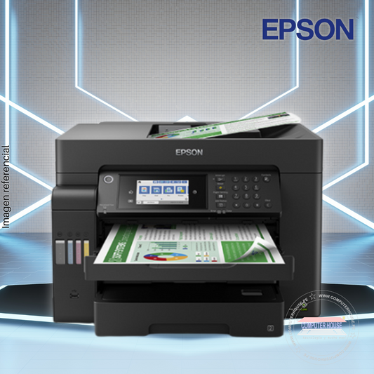 Impresora EPSON EcoTank L15150, A3, Multifuncional (imprime, copia y escanea), con Sistema Continuo, USB/Wi-Fi/LAN/Fax.