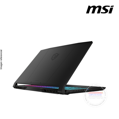 Laptop MSI Katana, Ryzen 7-8845HS, RAM 16GB DDR5, SSD 1TB, RTX4060 8GB, 15.6" FHD 144Hz, Teclado en Inglés, Windows 11.