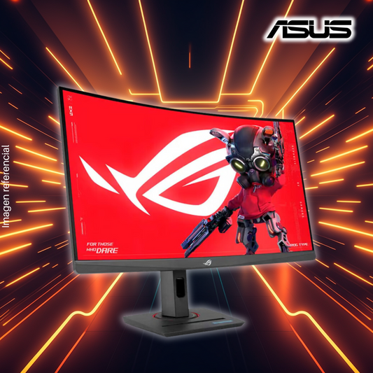 Monitor Gamer ASUS ROG Strix XG27WCS, 27, VA, 180Hz, 1MS" (2560x1440), Fast, Curvo (1500R), Non-Glare